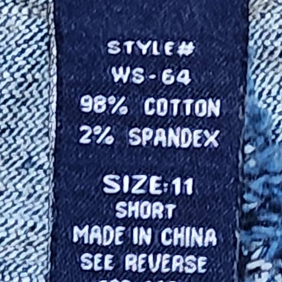 BLUE ASPHALT Boot Cut Flare Leg White Stitching Jeans - Sz 11 Short - NWOT - Picture 6 of 6